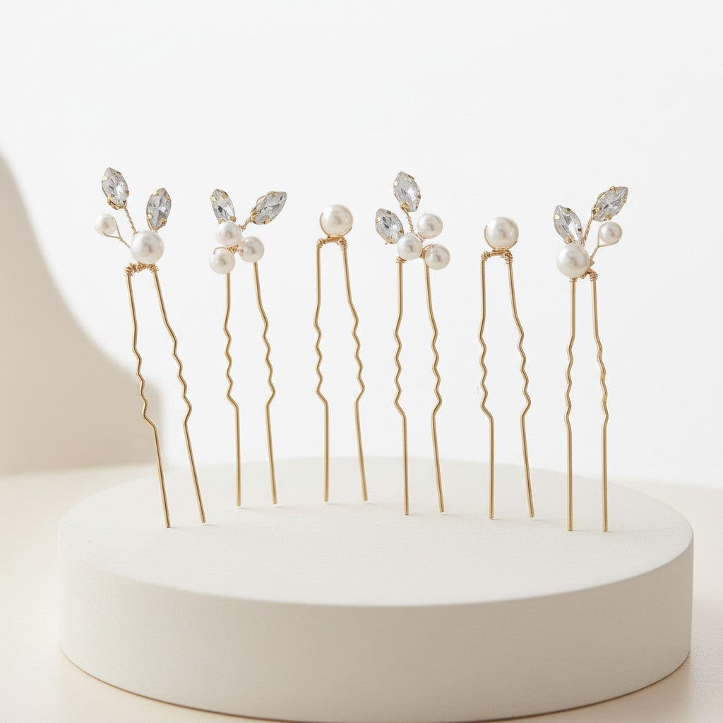 ATHENA COLLECTION - CHIC HAIR PIN COLLECTION - PIN79 GOLD