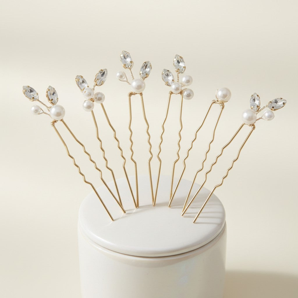ATHENA COLLECTION - CHIC HAIR PIN COLLECTION - PIN79 GOLD