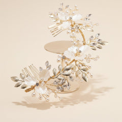 ATHENA COLLECTION - ENCHANTING VINE COMB - HC294 GOLD