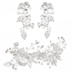 ATHENA COLLECTION - LUXE FLORAL COLLECTION - SILVER