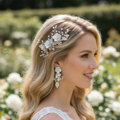 ATHENA COLLECTION - LUXE FLORAL COLLECTION - SILVER