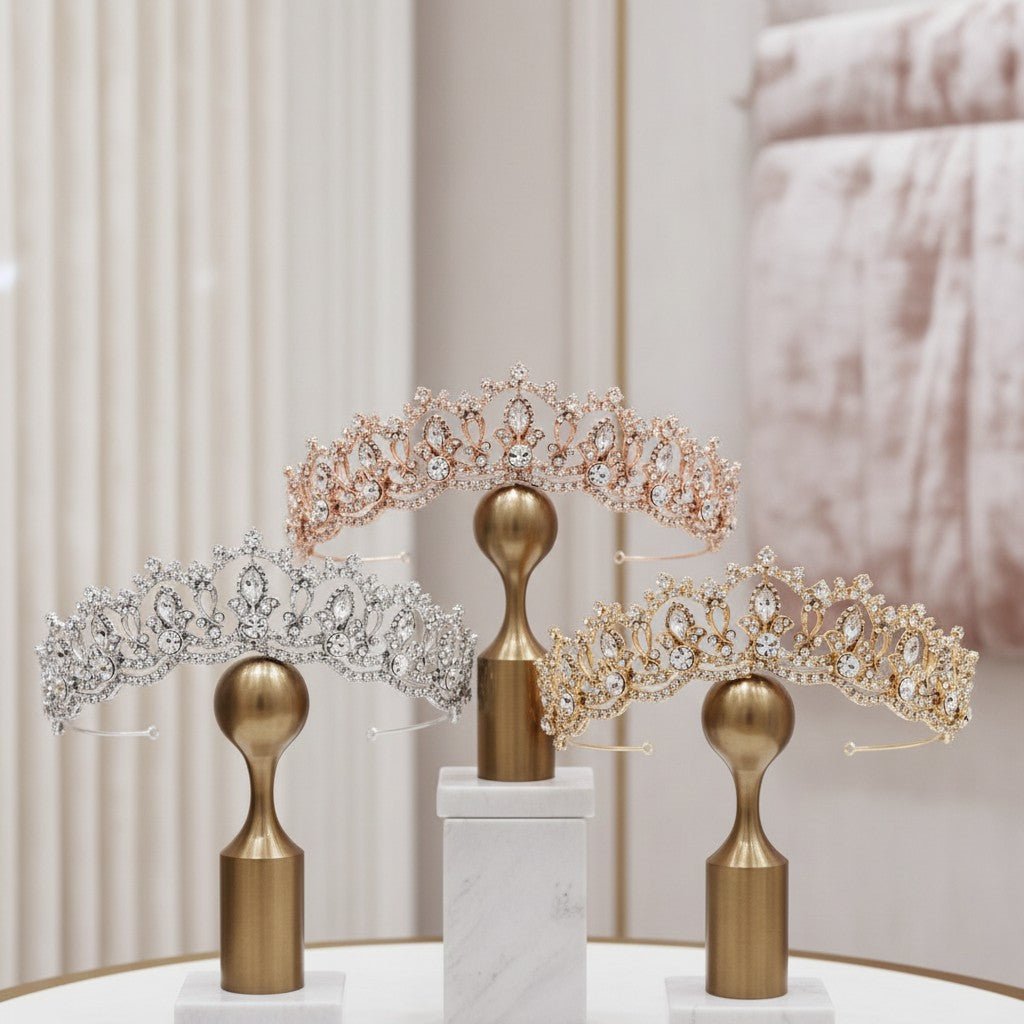 SASSB COLLECTION - JEWEL TIARA COLLECTION - SET OF THREE