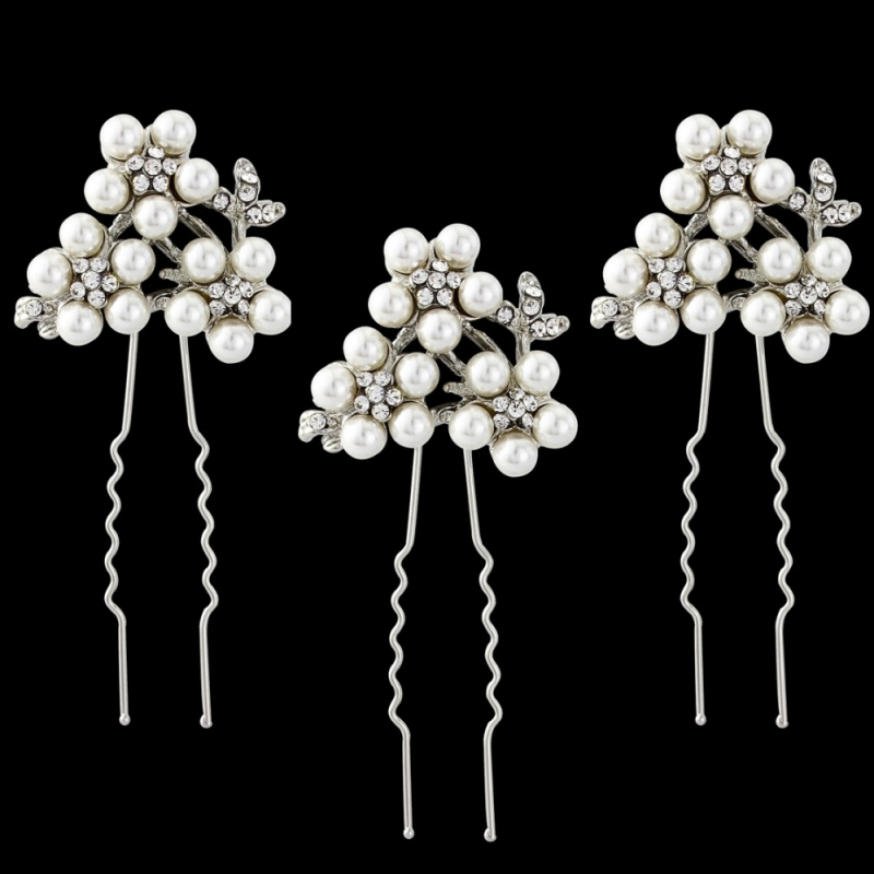 ATHENA COLLECTION - VINTAGE GLAM HAIR PINS -