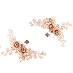 ATHENA COLLECTION -  GLAM SHOE CLIPS - SC6 GOLD
